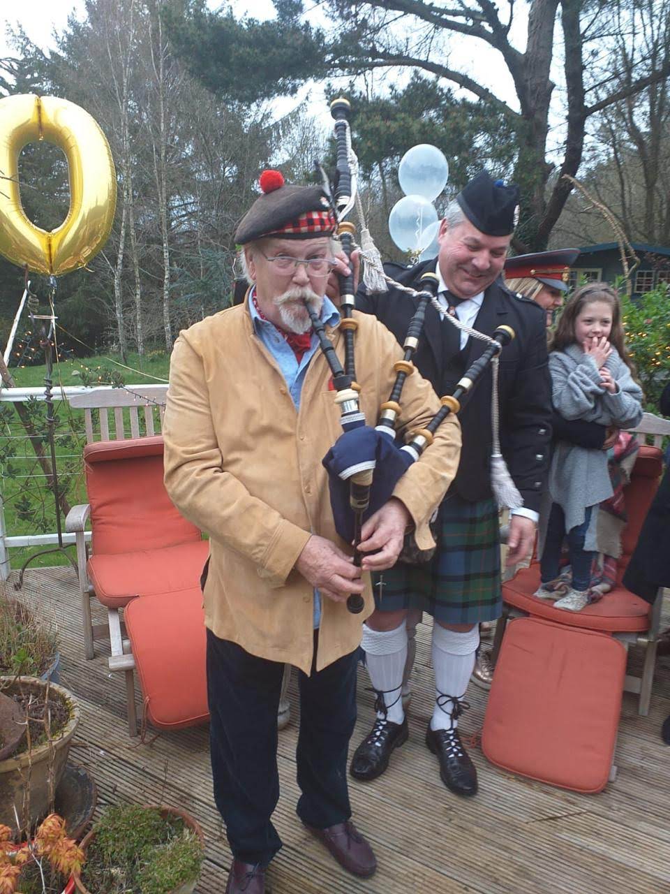 Birthday Bagpiper for hire